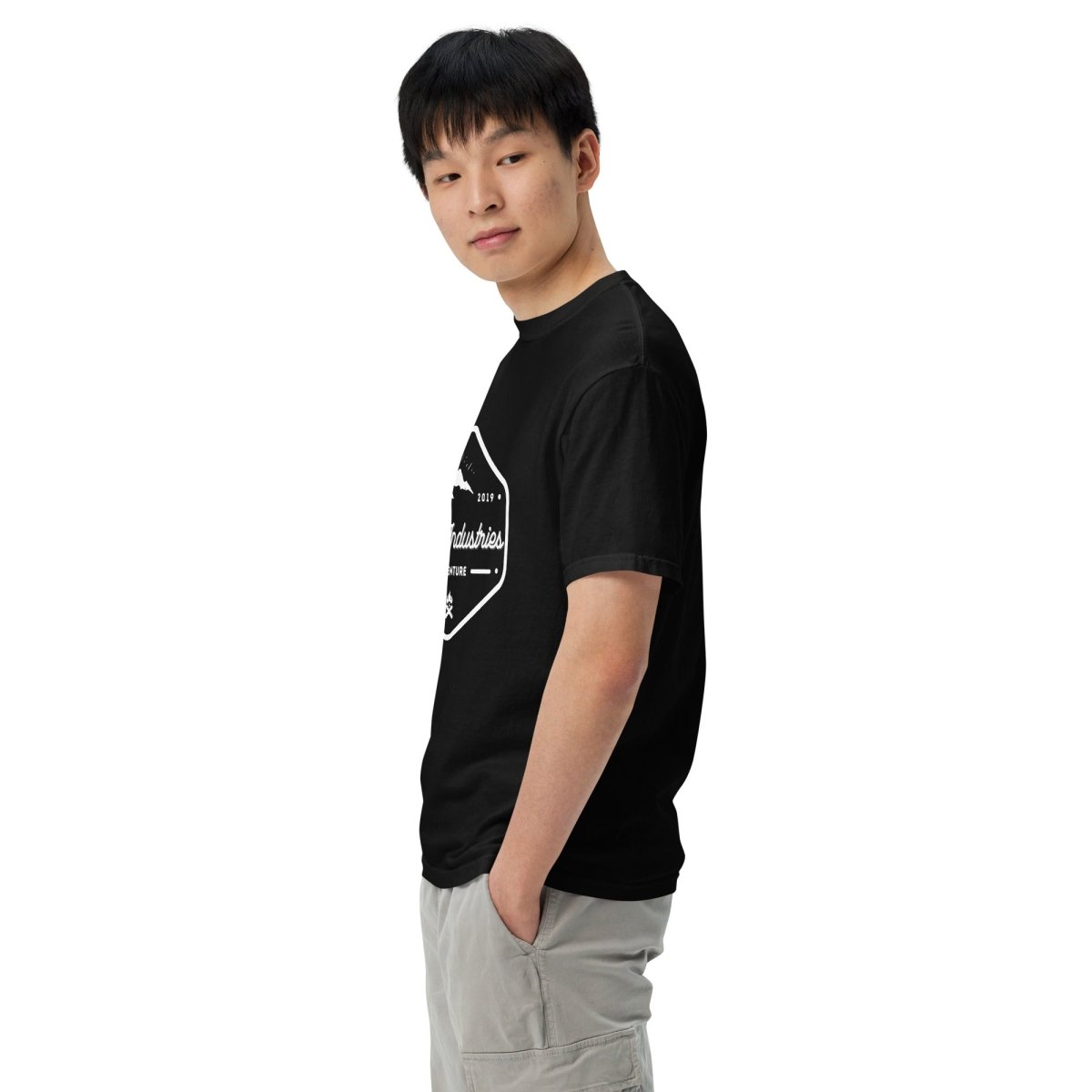 Unisex garment-dyed heavyweight t-shirt - Wifler Industries--Wifler Industries-3408529_15114--Black-S--Unisex garment-dyed