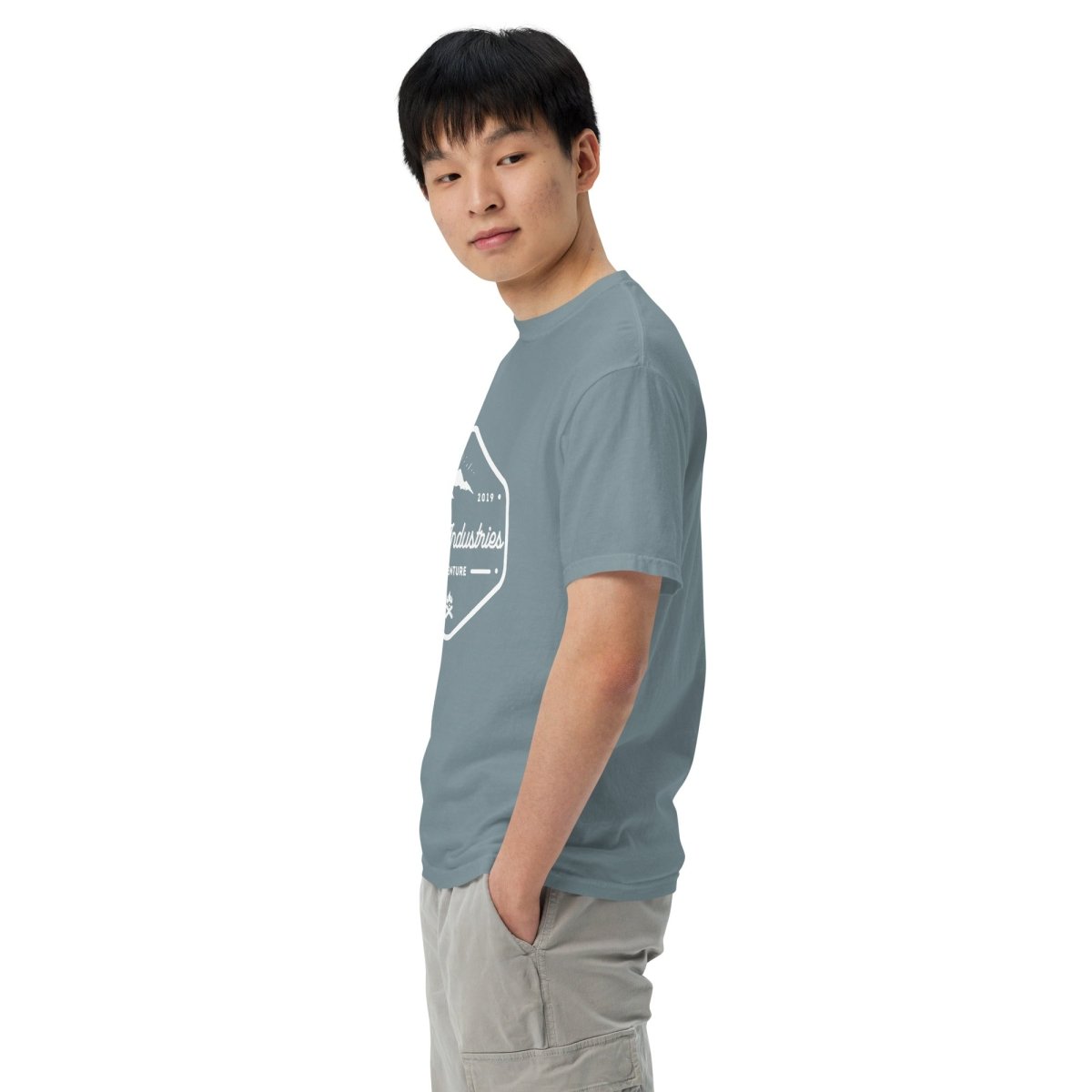 Unisex garment-dyed heavyweight t-shirt - Wifler Industries--Wifler Industries-3408529_16517--Ice Blue-S--Unisex garment-dyed