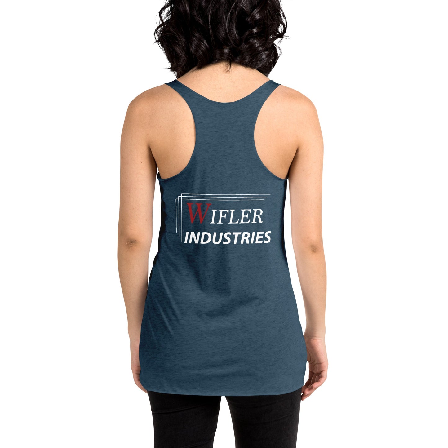 Women's Racerback Tank - Wifler Industries--Wifler Industries-6643564_6626--Indigo-XS--Women's Racerback Tank-