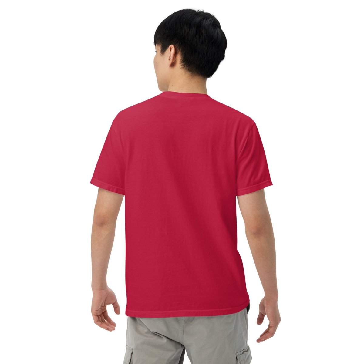 Unisex garment-dyed heavyweight t-shirt - Wifler Industries--Wifler Industries-3408529_15119--Red-S--Unisex garment-dyed